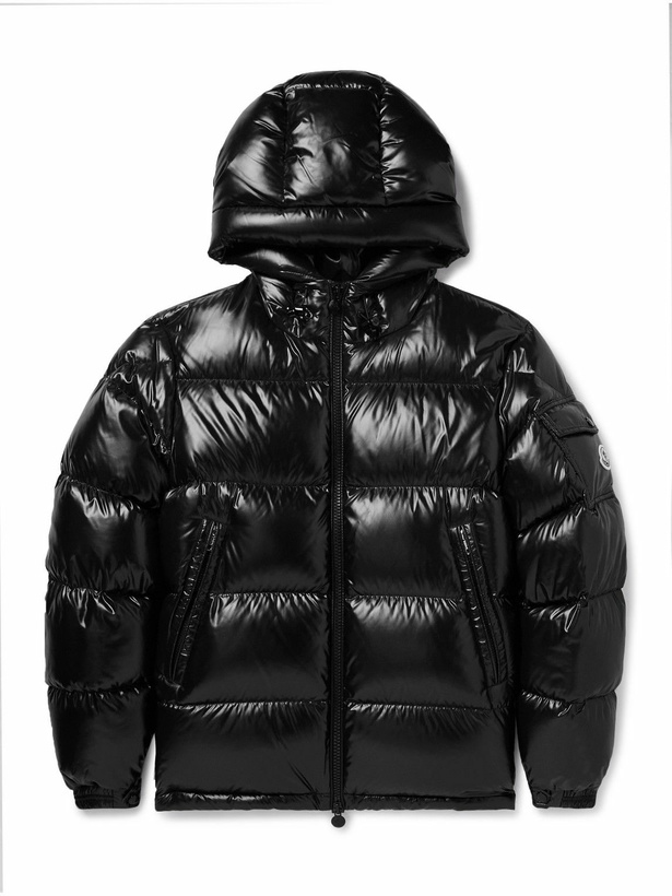 Photo: Moncler - Ecrins Quilted Shell Hooded Down Jacket - Black