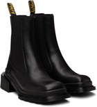 Dr. Martens Black Maybole Square Toe Chelsea Boots