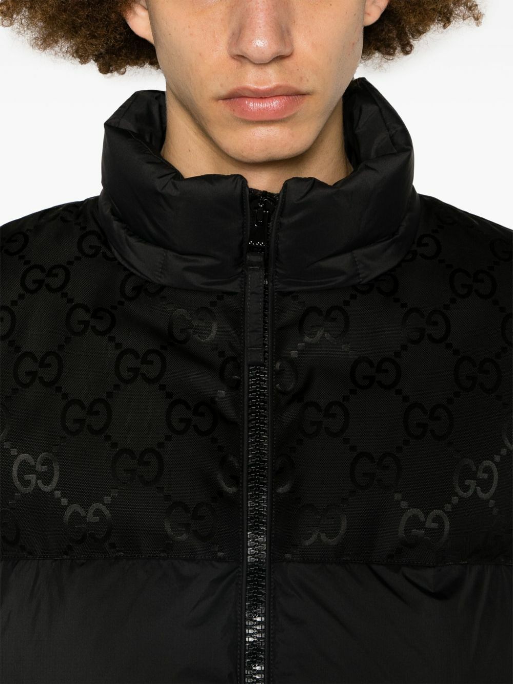 gucci-black-gg-supreme-puffer-jacket-gucci