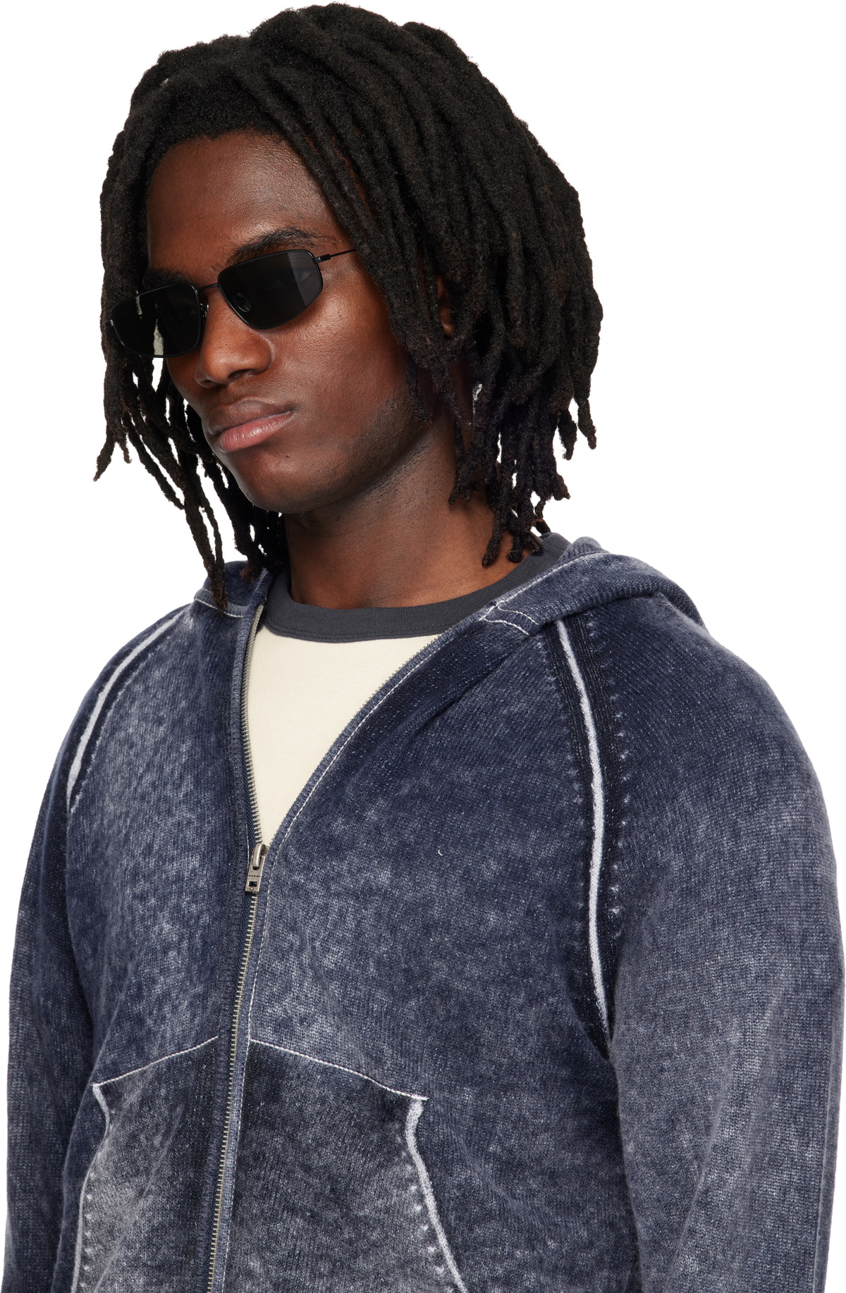 RETROSUPERFUTURE Black Isedra Sunglasses
