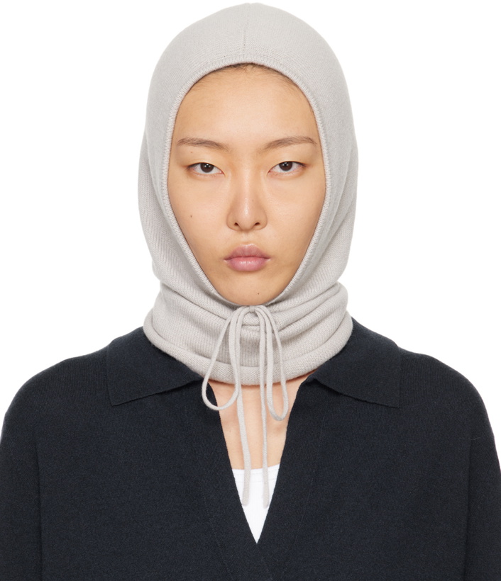 Photo: LISA YANG Taupe Jackie Balaclava