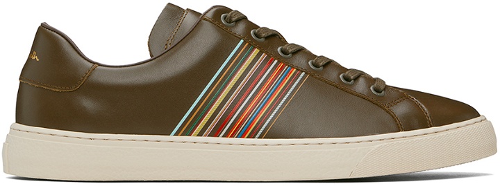 Photo: Paul Smith Brown Leather Hansen Sneakers