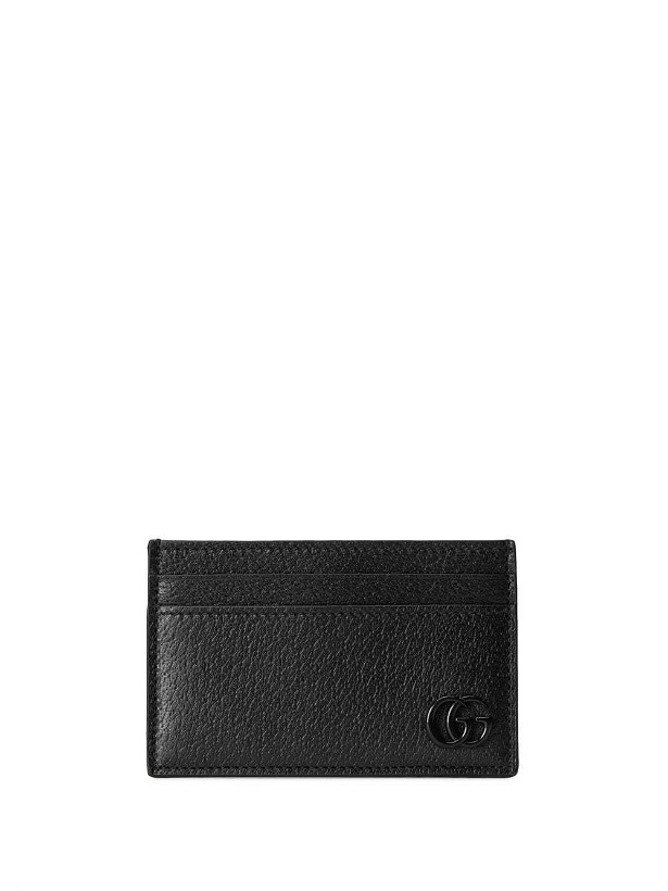 Photo: GUCCI - Gg Marmont Leather Credit Card Case