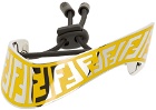 Fendi Silver & Yellow FF Bracelet