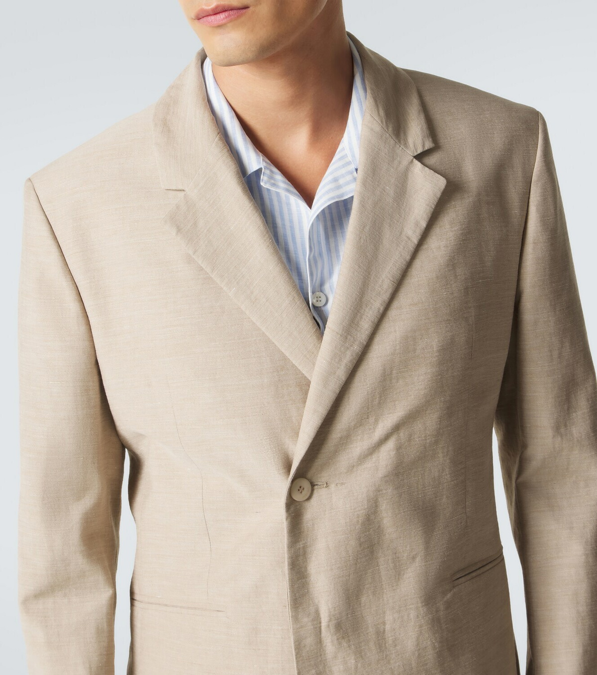Jacquemus Melo linen-blend twill blazer