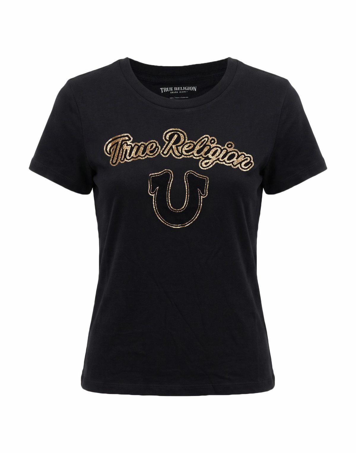 True Religion Womens T-shirt in Black