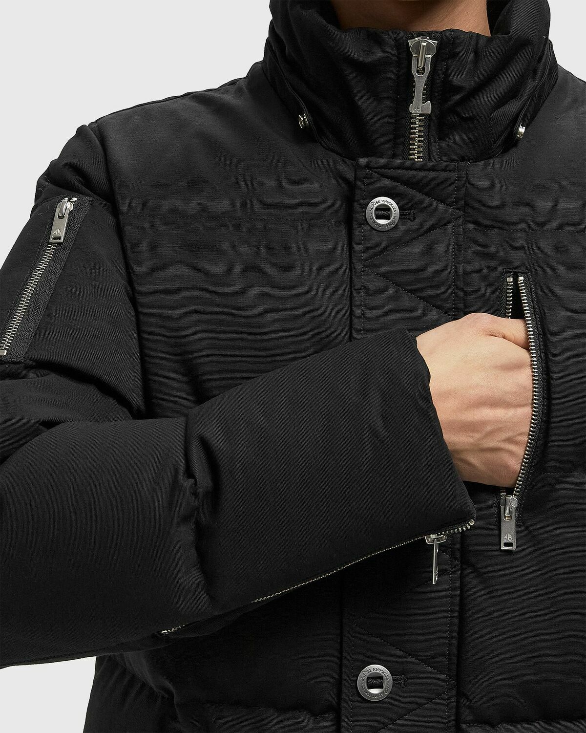 Moose Knuckles ORIGINAL 3Q JACKET Black Mens Down & Puffer Jacket