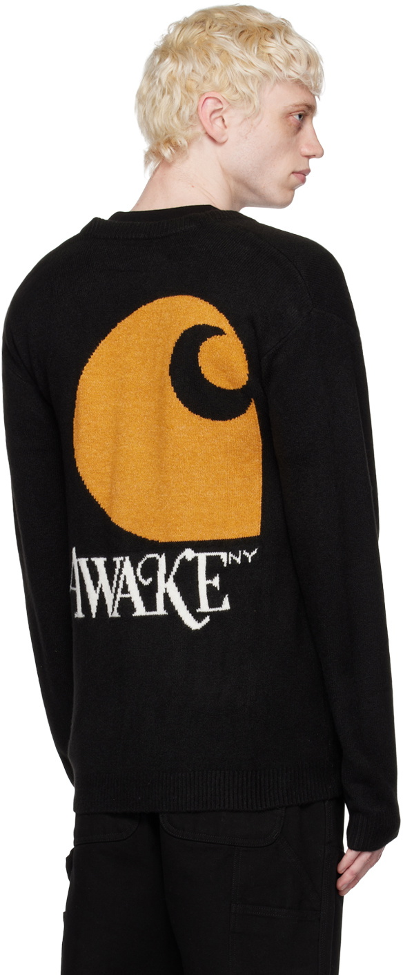 Awake NY Black Carhartt WIP Edition Cardigan Awake NY Awake NY Black Carhartt WIP Edition Cardigan Awake NY