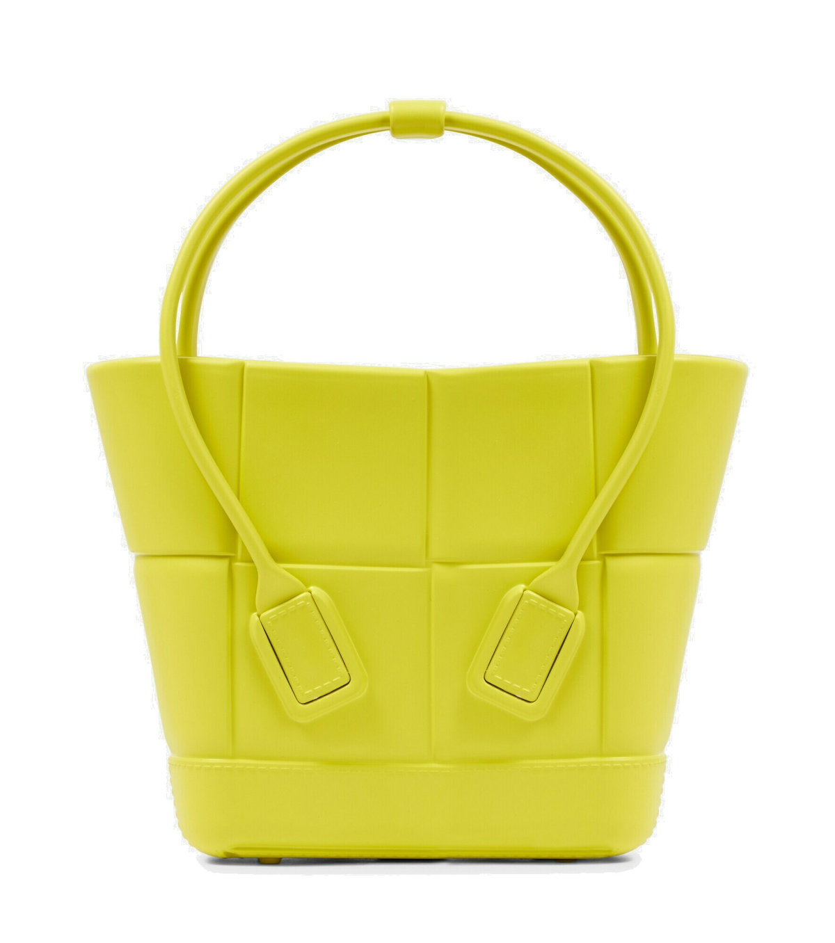 トートバッグ Bottega Veneta Arco Large Rubber Tote Tangerine Bottega Veneta – Arco Tote Rubber Large Tangerine | Carla
