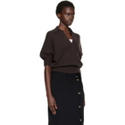 Proenza Schouler Brown Vella Polo