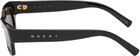 Marni Black Haicli Sunglasses