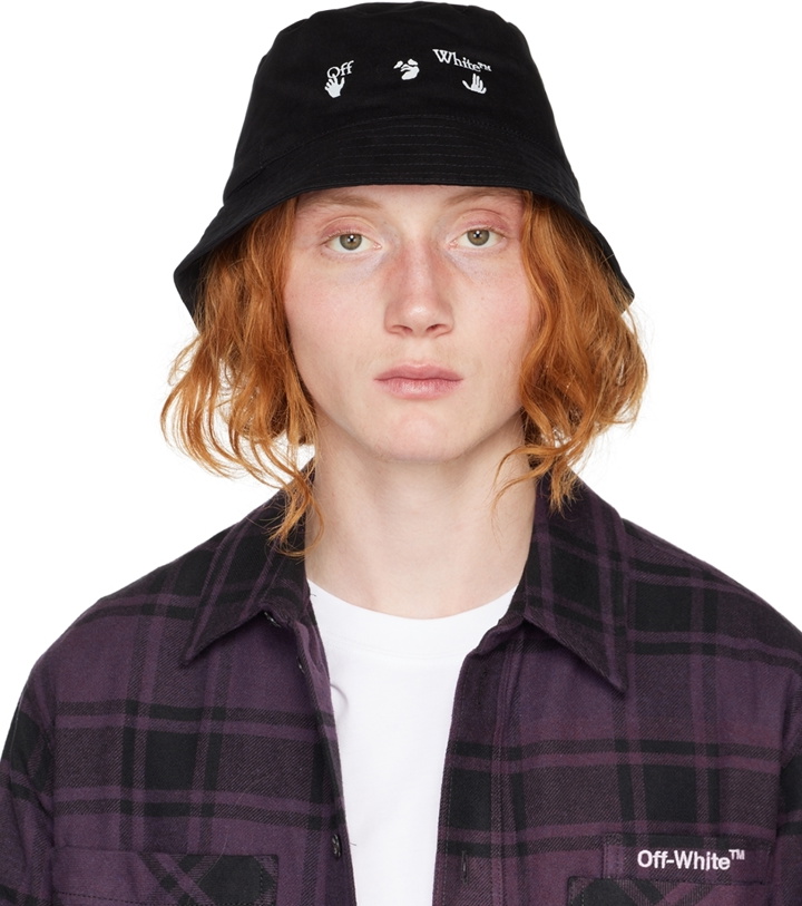 Photo: Off-White Black Swimming Man Bucket Hat