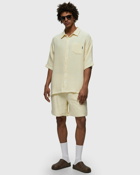 Daily Paper Enzi Seersucker Ss Shirt Yellow - Mens - Shortsleeves