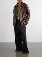 Studio Nicholson - Leather Jacket - Brown