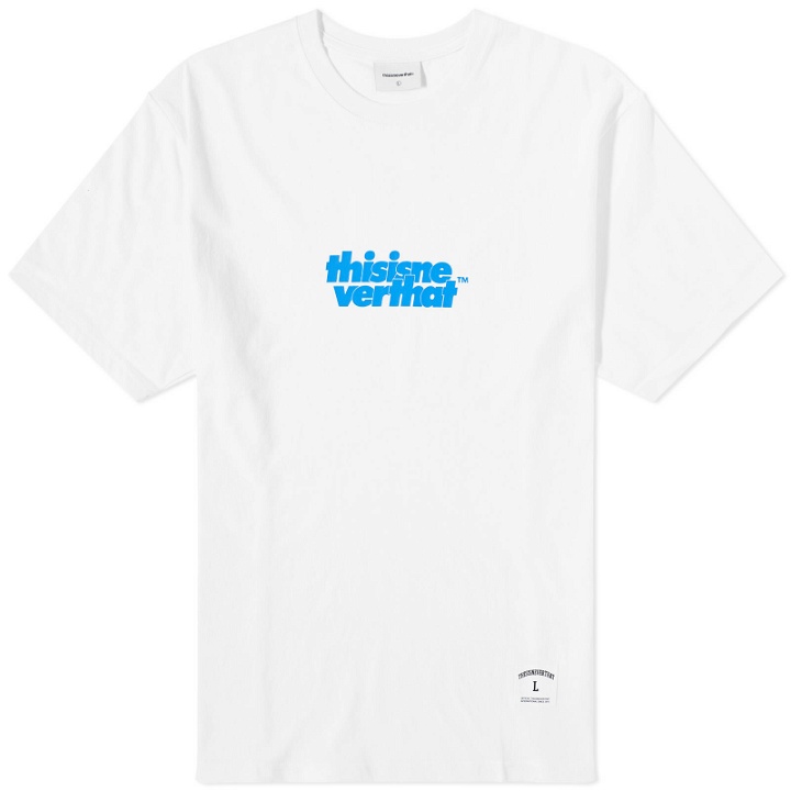 Photo: thisisneverthat Men's OL-Logo T-Shirt in White