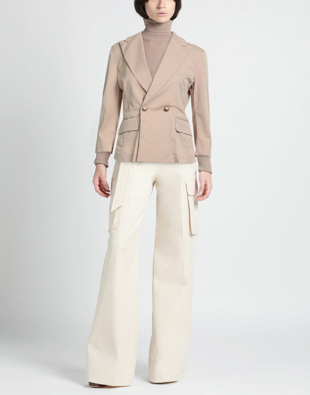 Alessia Santi Womens Blazer in Beige