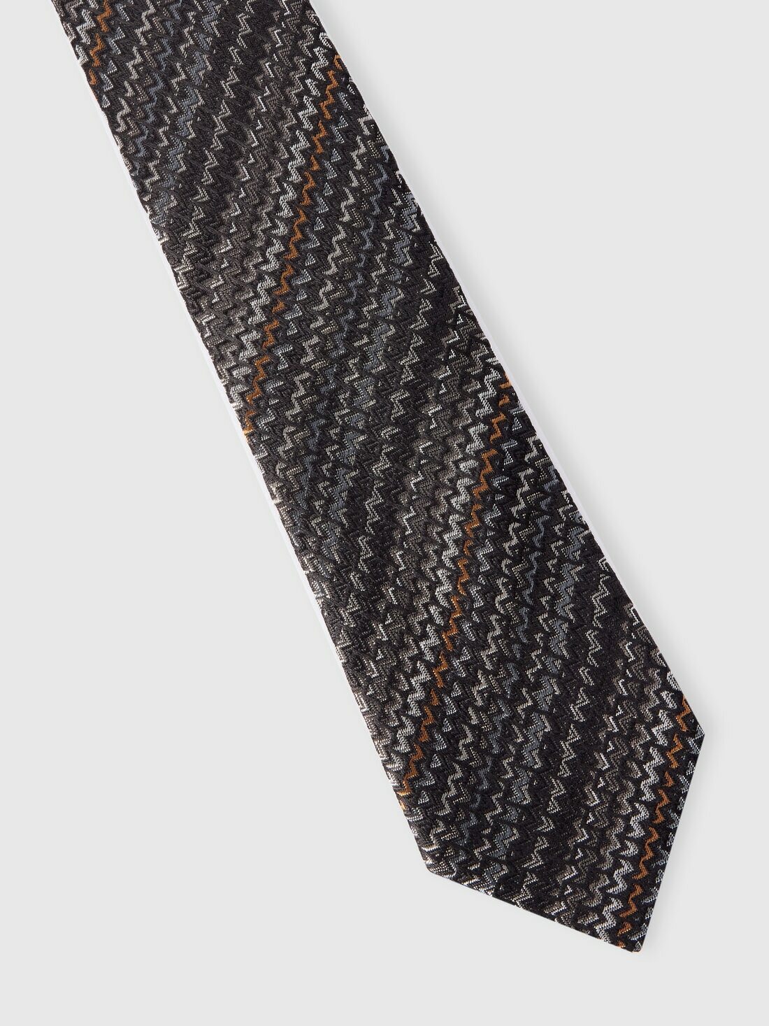 Missoni - Silk tie with contrasting lining, Men, Multicoloured