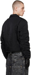 VAQUERA Black Moto Jacket