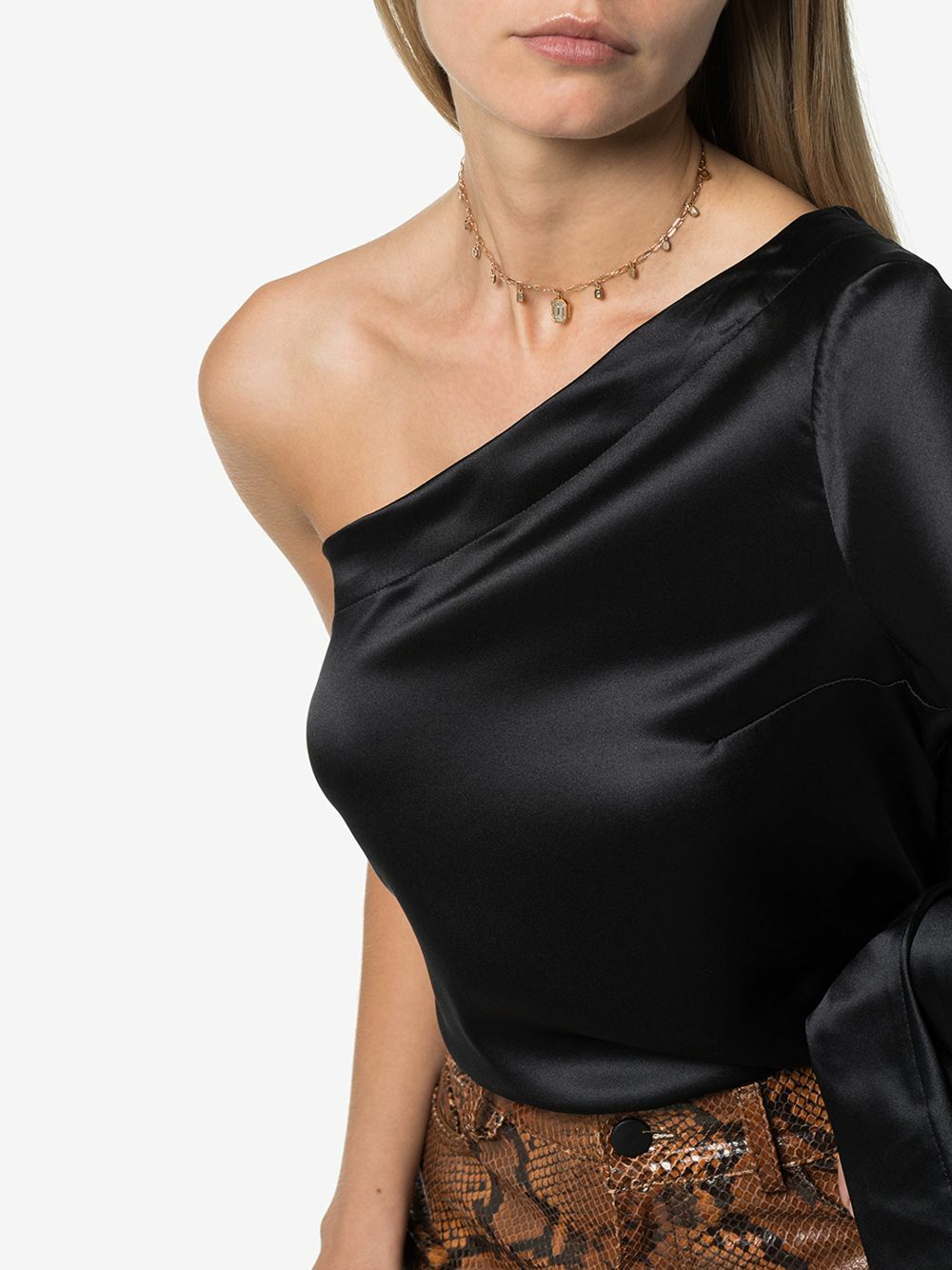 SHAY 18K Rose Gold Diamond Drop Necklace