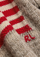 Polo Ralph Lauren Flag Wool-blend Jumper Beige