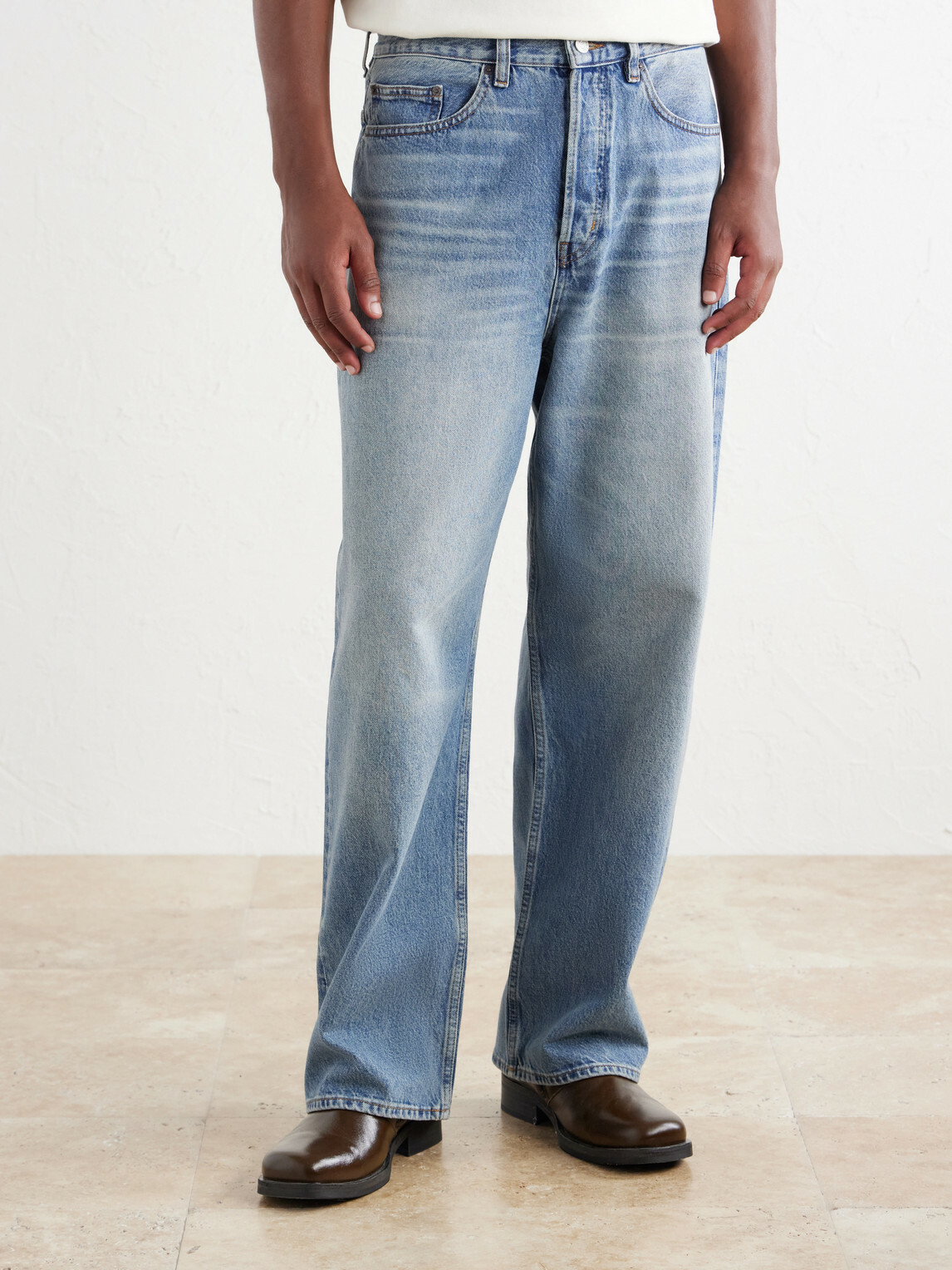 FRAME - Wide-Leg Jeans - Blue