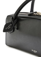 Alaïa Le Teckel Grained Leather Clutch - Black - One Size