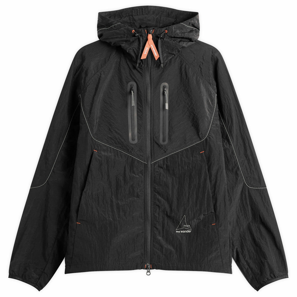 And Wander Men's Primaloft Ripstop Jacket in Black and Wander