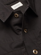 LEMAIRE - Denim Overshirt - Black