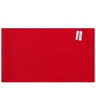 Colorful Standard Men's Merino Wool Scarf in Scarlet Red