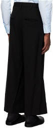 Doublet Black Lapped Trousers