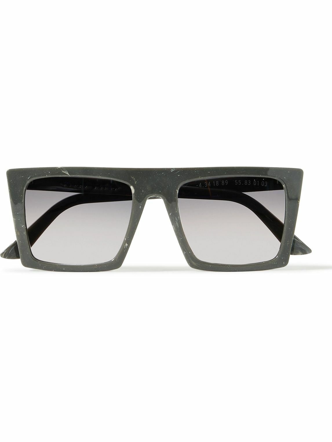 Photo: Clean Waves - Type 03 Tall Square-Frame Parley Ocean Plastic® Sunglasses