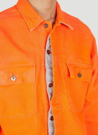 Reflect Denim Shirt in Orange