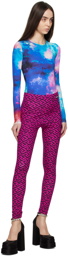 Versace Jeans Couture Multicolor Space Bodysuit