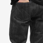 Neighborhood Men's Rigid Denim Narrow Jean in Black
