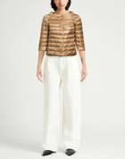 Herno Iconico Womens Puffer Sand