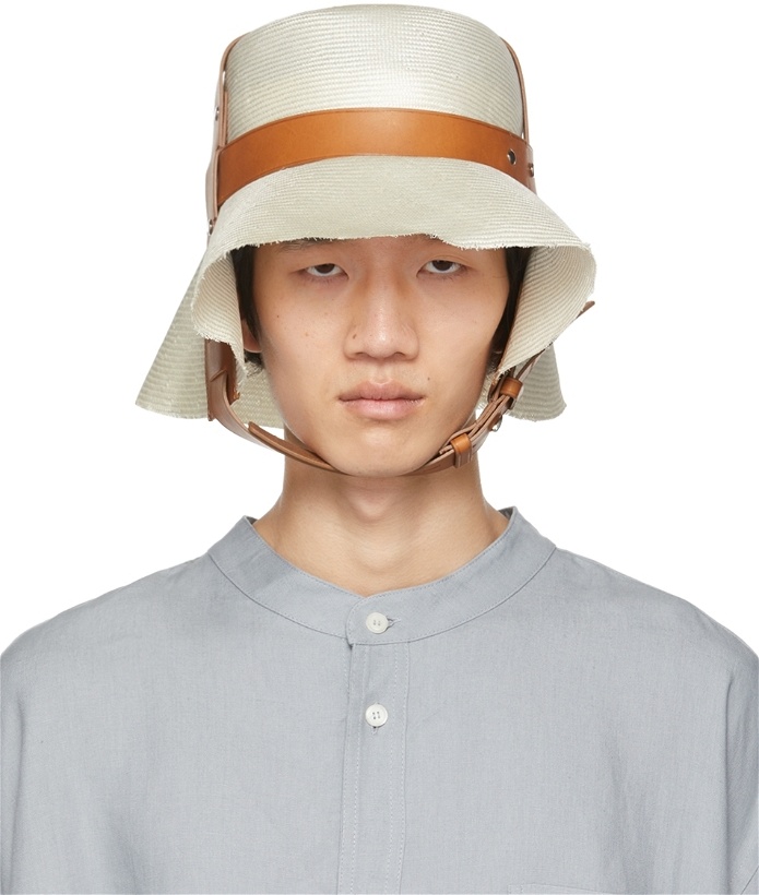 Photo: Hed Mayner Off-White Belted Hat