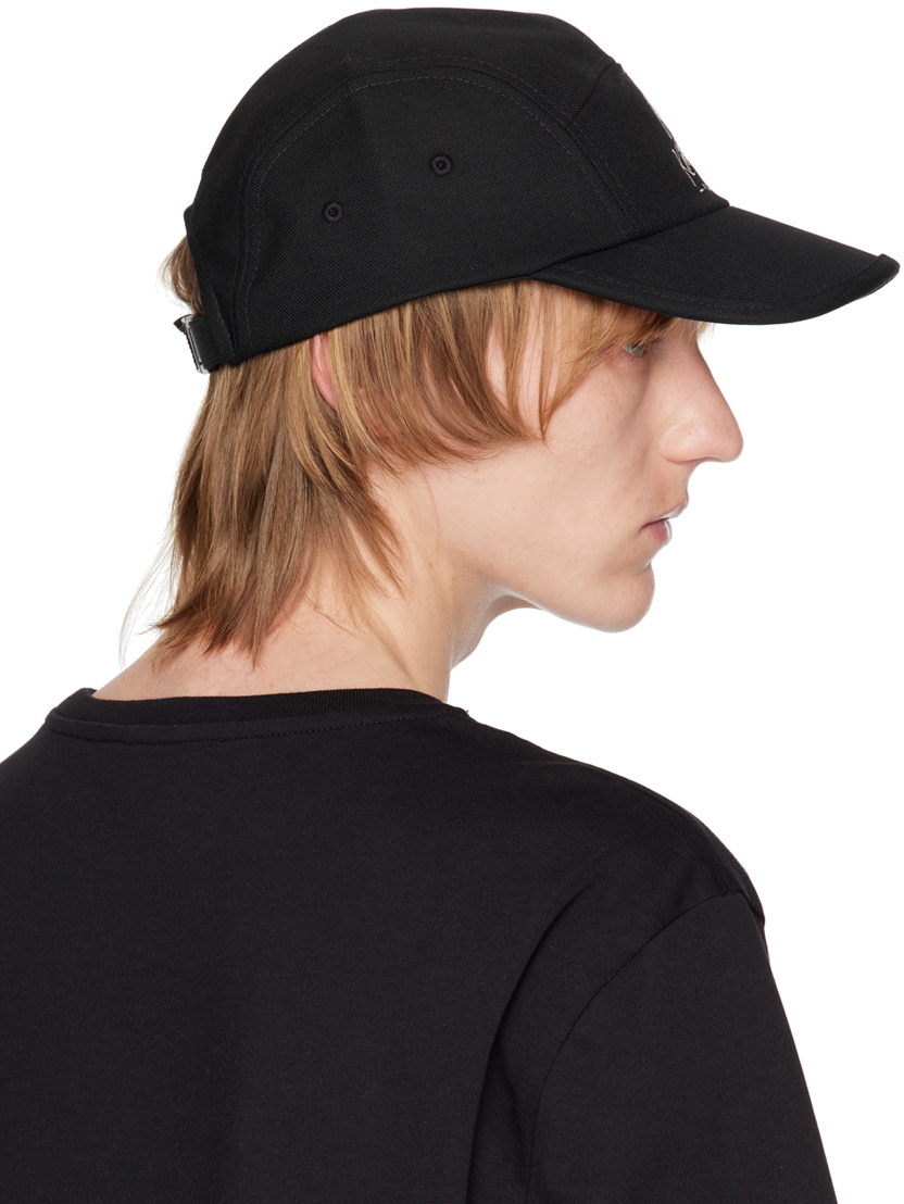 Maison Kitsuné Black 'Café Kitsuné' Cap Maison Kitsune