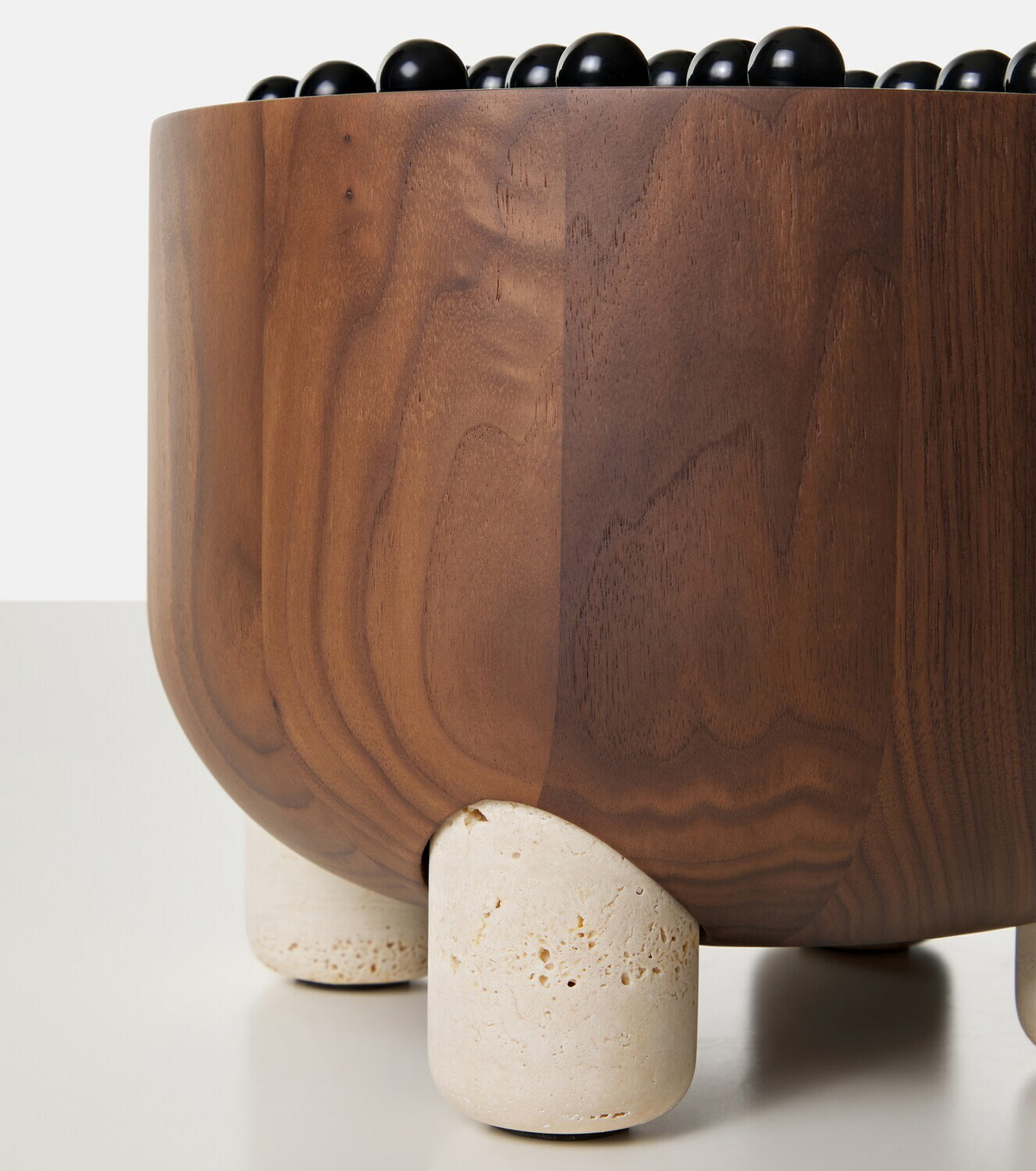 Giobagnara Mocambo Peg walnut solitaire set