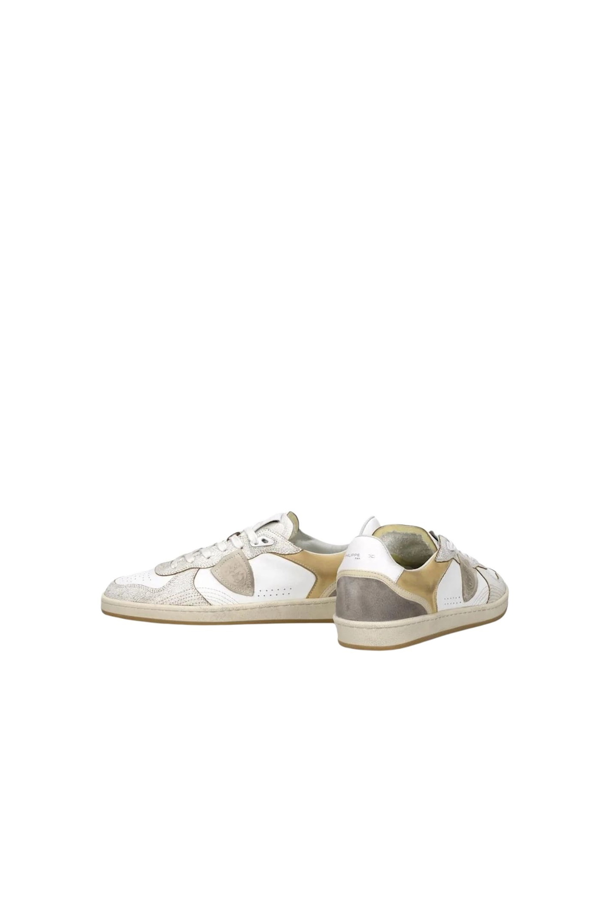Philippe Model Veau Crackle Blanc Sable