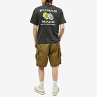 Human Made Men's Tiger Pocket T-Shirt in Black