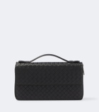 Bottega Veneta Intrecciato leather pouch