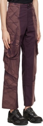JiyongKim Purple Layered Cargo Pants