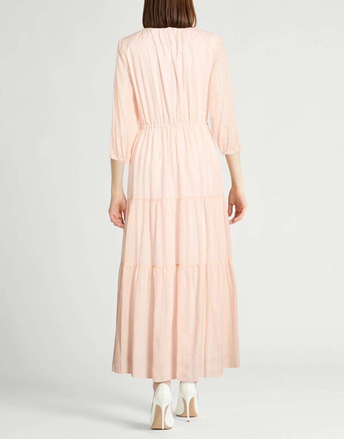 Peserico Womens Maxi dress Blush