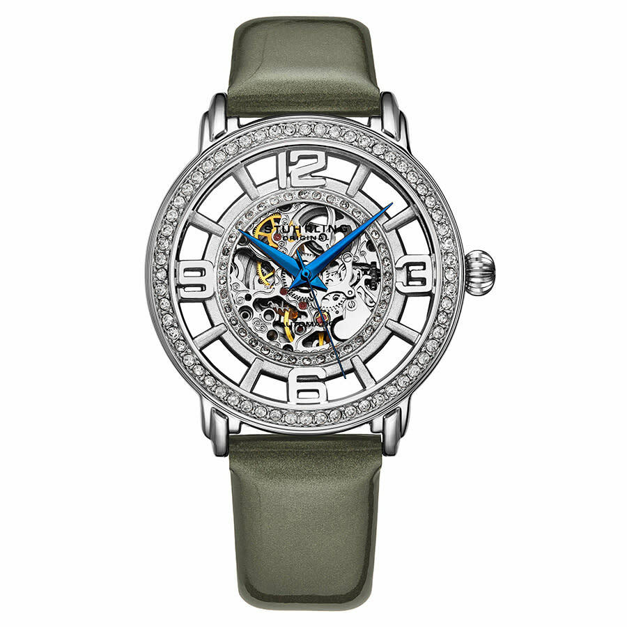 Stuhrling Original Legacy Automatic Silver Dial Ladies Watch M13609