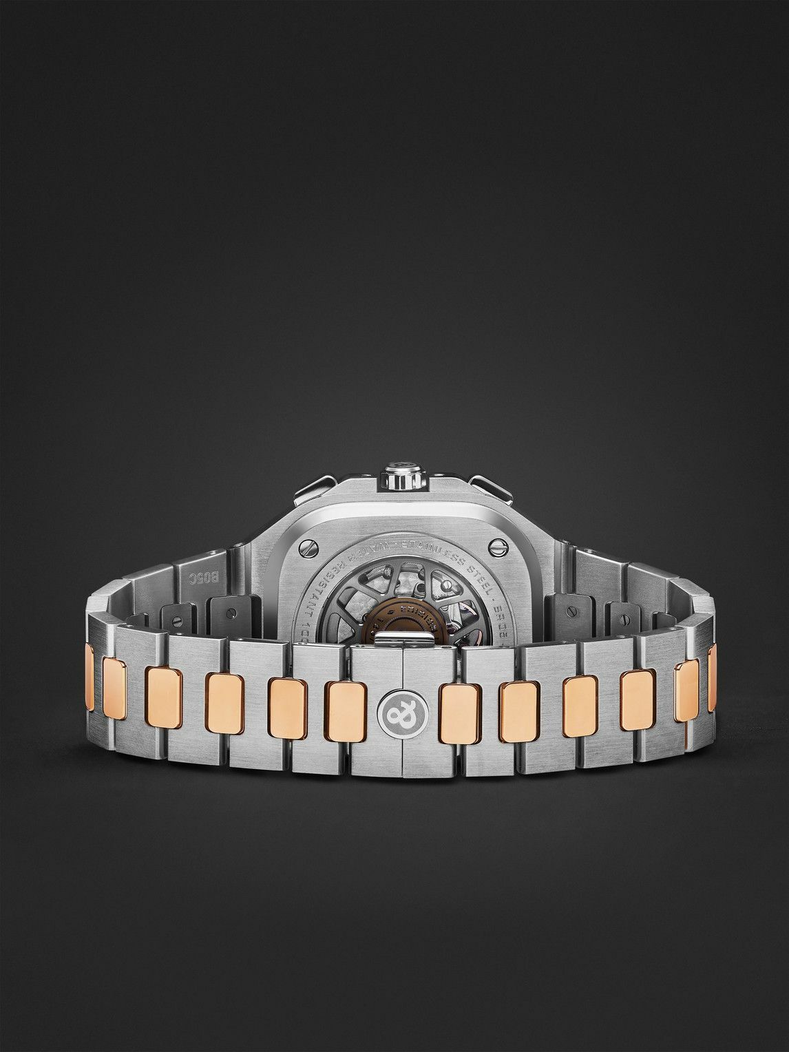 Bell & Ross - BR 05 Limited Edition Automatic Chronograph 42mm Stainless Steel and Rose Gold Watch, Ref. No. BR05C-LDA/SSG