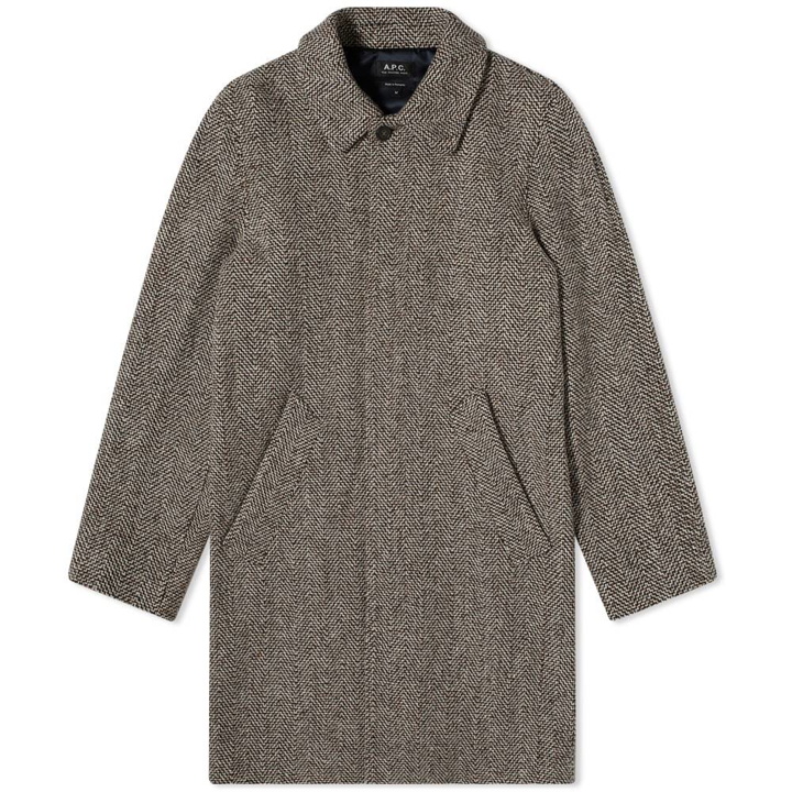 Photo: A.P.C. Ivan Tweed Car Coat