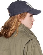 OPEN YY Navy 'YY' Heart Bone Ball Cap