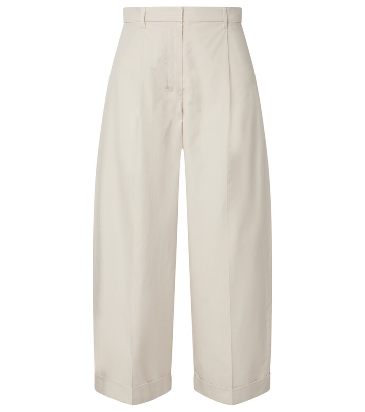Photo: 'S Max Mara Danza cotton wide-leg pants