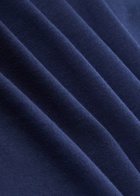 John Smedley Lorca Fine-knit Cotton T-shirt Navy