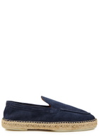 Aurélien Beachside Suede Espadrille Loafers Navy